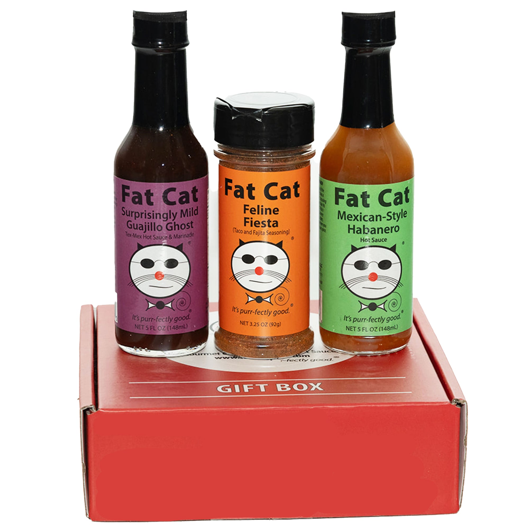 Taco and Fajita Lovers Hot Sauce and Seasoning Gift Box Bundle