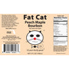 Peach Maple Bourbon Hot Sauce and Glaze - Fat Cat Gourmet Hot Sauce & Specialty Condiments
